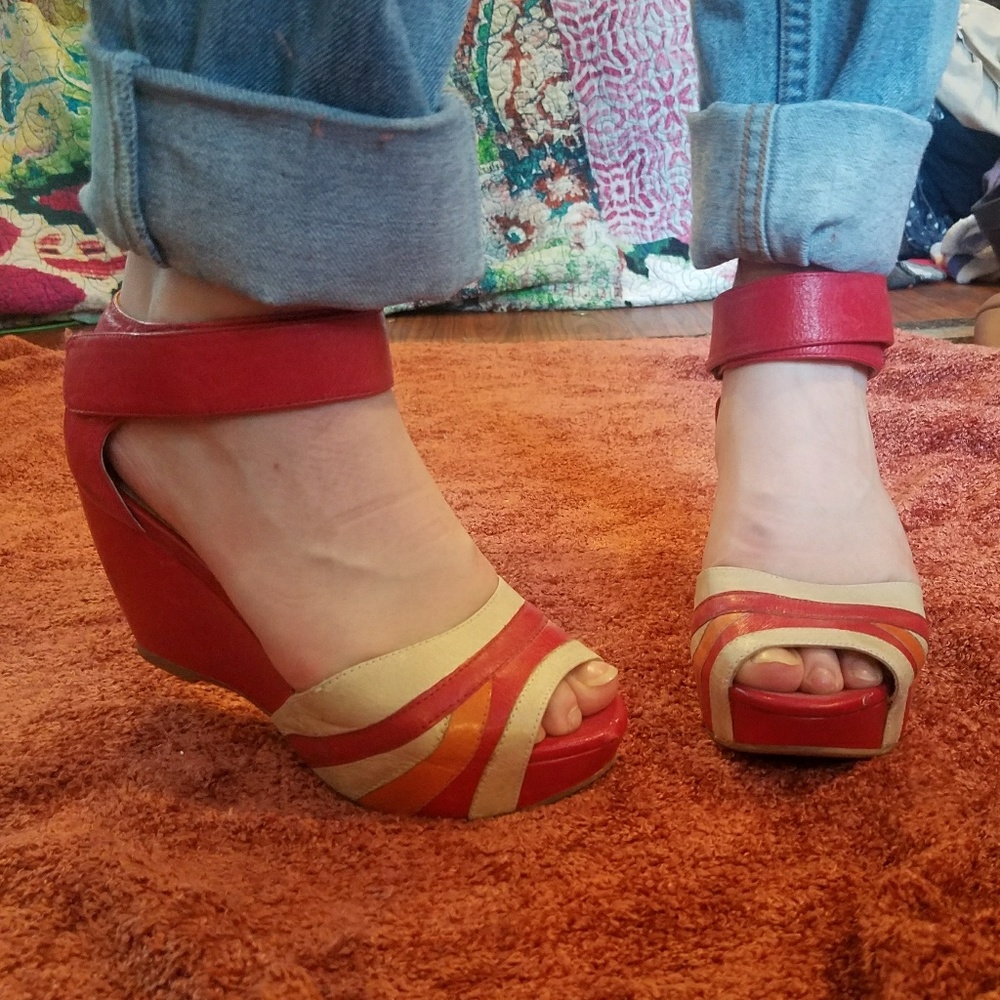 Ankle Strap Wedges